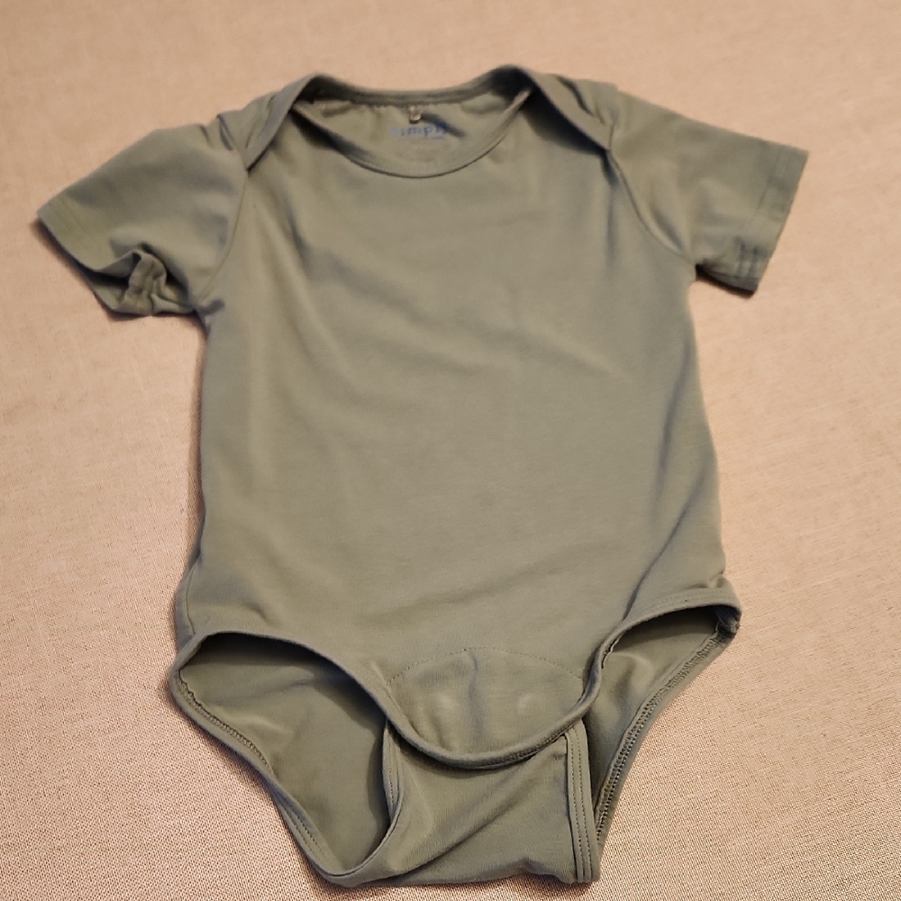 Magnetic Me Olive Green Bodysuit